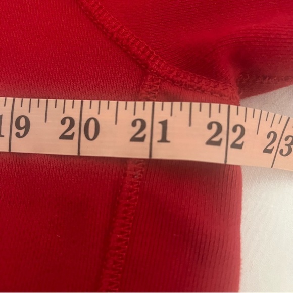 POLO RALPH LAUREN Blue Label Fleece Full Zip Hoodie Red Men Medium EUC Heavy - Picture 12 of 14